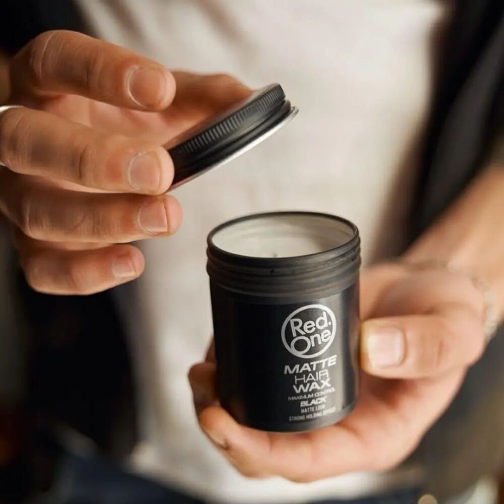 Red One Black Matte Hair Wax - 100ml