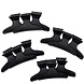 Lussoni Zwarte Vlinderklemmen - 12 stuks