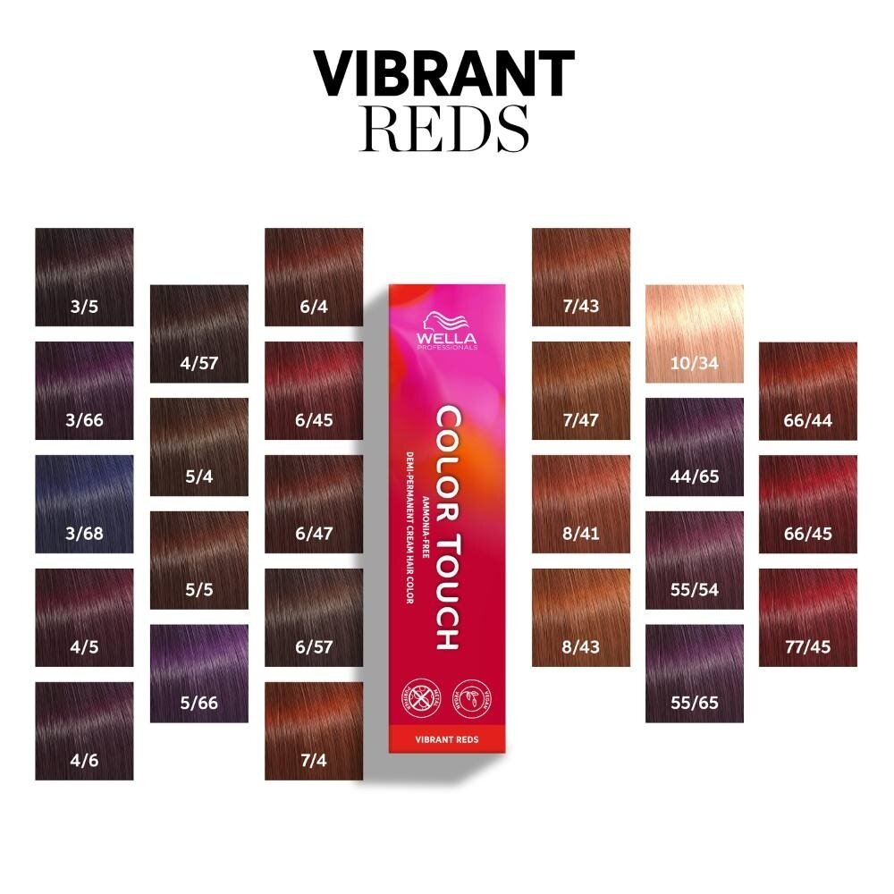 Wella Color Touch Vibrant Reds Color - 60ml