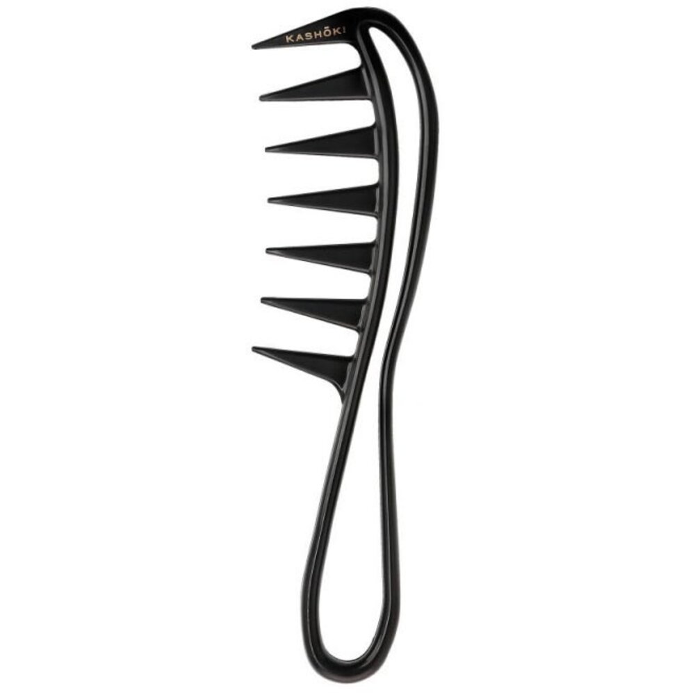 KASHŌKI Wide Tooth Detangling Handle Comb Mayumi