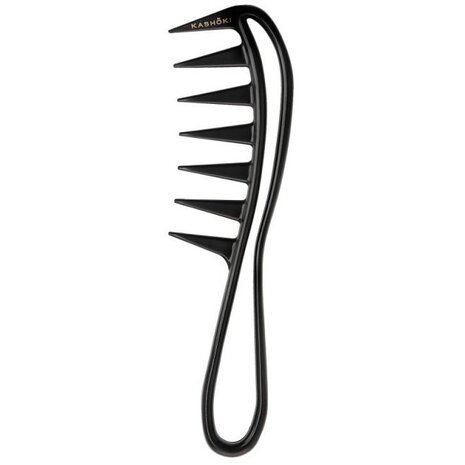 KASHŌKI Wide Tooth Detangling Handle Comb Mayumi