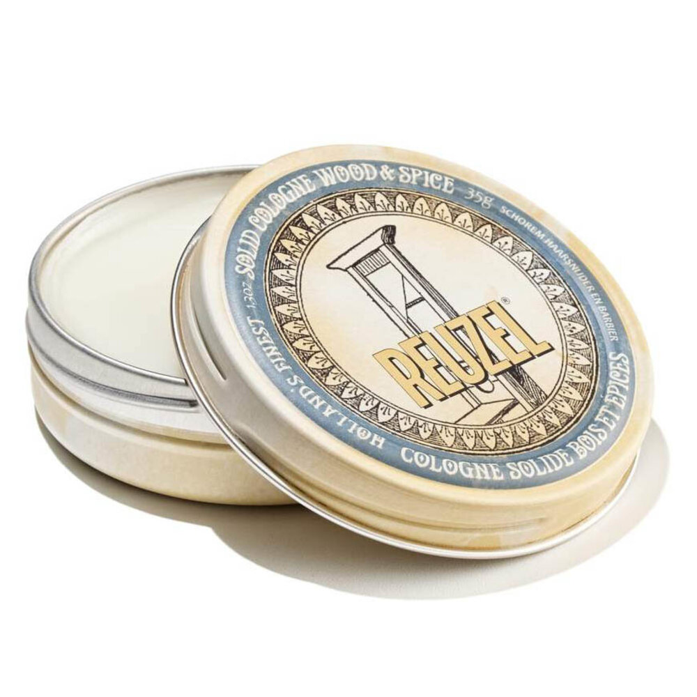 Reuzel Solid Cologne Balm Wood & Spice - 35gr.