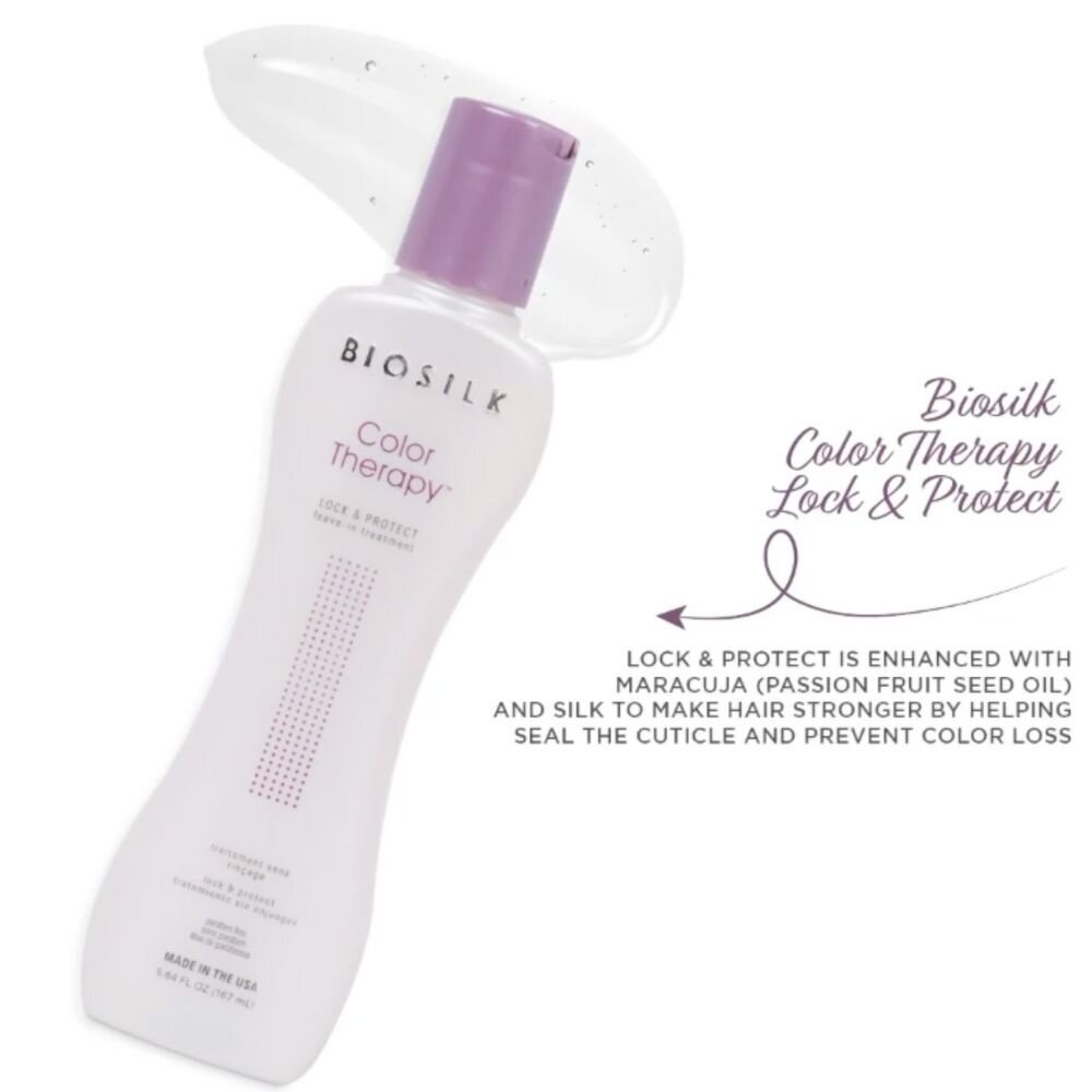 Biosilk Color Therapy Lock/Protect Leave-in Treatment - 167ml