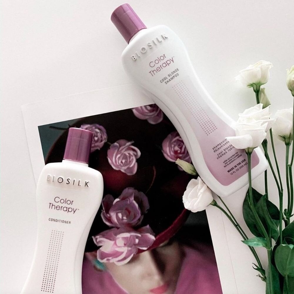Biosilk Color Therapy Cool Blonde Shampoo