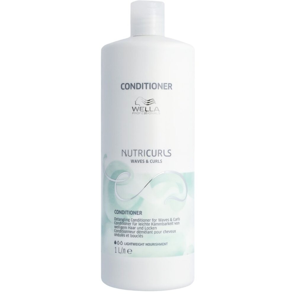 Wella Nutri Curls Detangling Conditioner for Waves & Curls