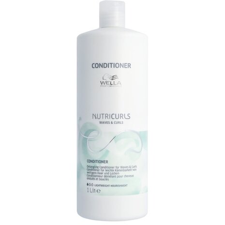 Wella Nutri Curls Detangling Conditioner for Waves & Curls