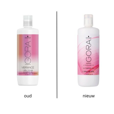Schwarzkopf Igora Vibrance Transparent Gel Developer - 1.9% / 6Vol