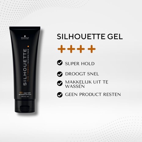 Schwarzkopf Silhouette Super Hold Gel - 250ml