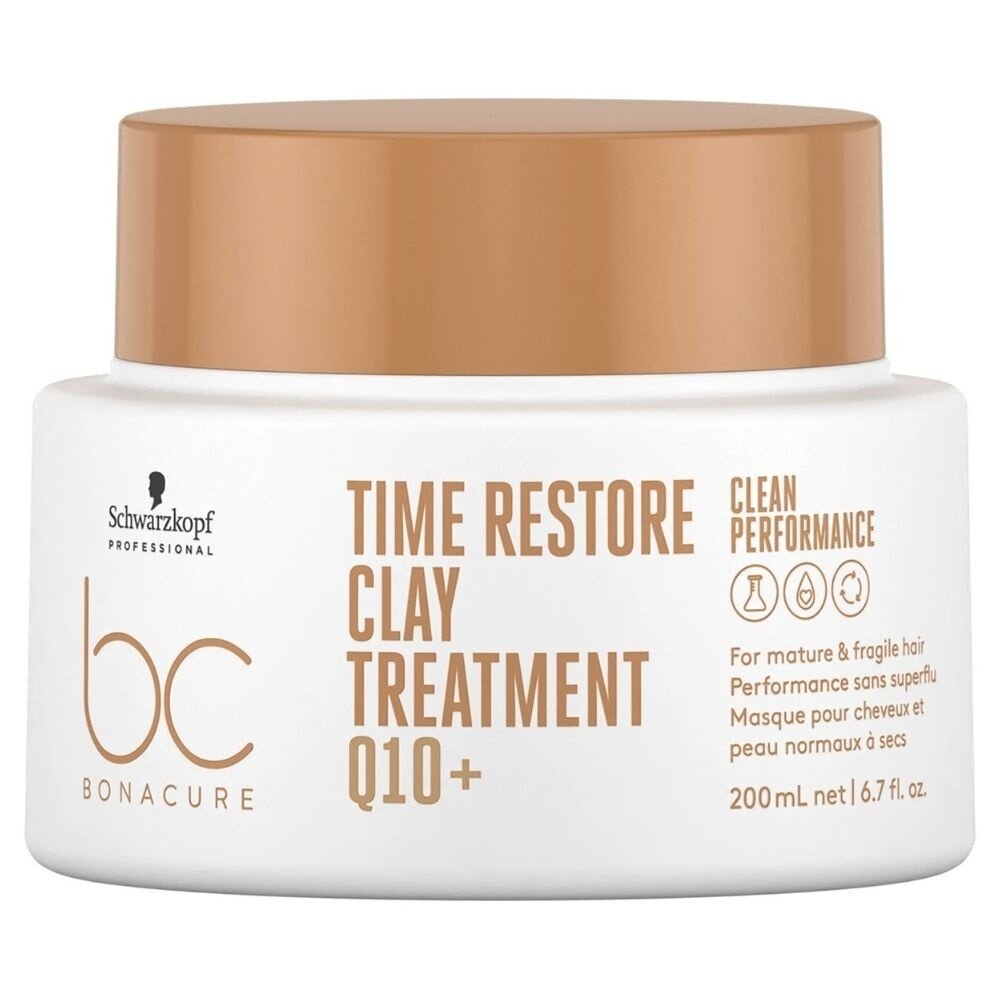 Schwarzkopf Bonacure Time Restore Clay Treatment Schwarzkopf Bonacure Time Restore Clay Treatment