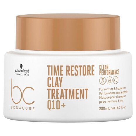 Schwarzkopf Bonacure Time Restore Clay Treatment Schwarzkopf Bonacure Time Restore Clay Treatment