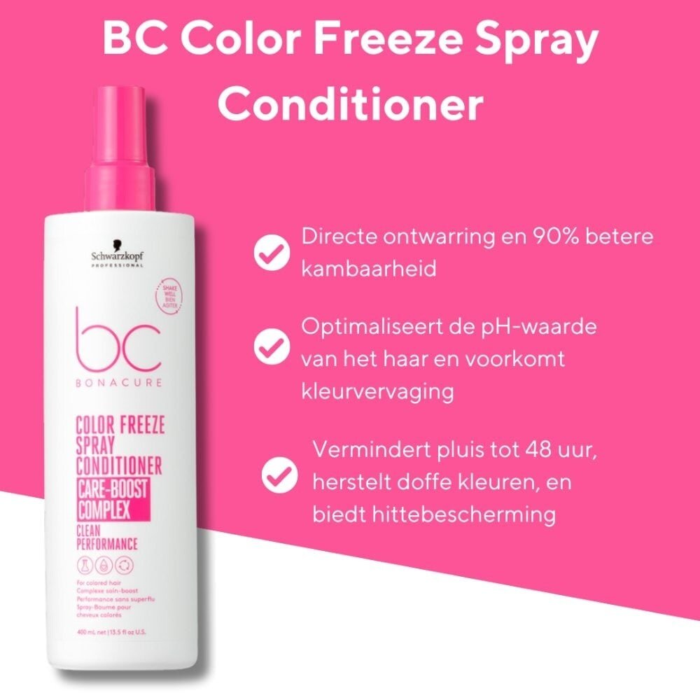Schwarzkopf Bonacure Color Freeze Spray Conditioner