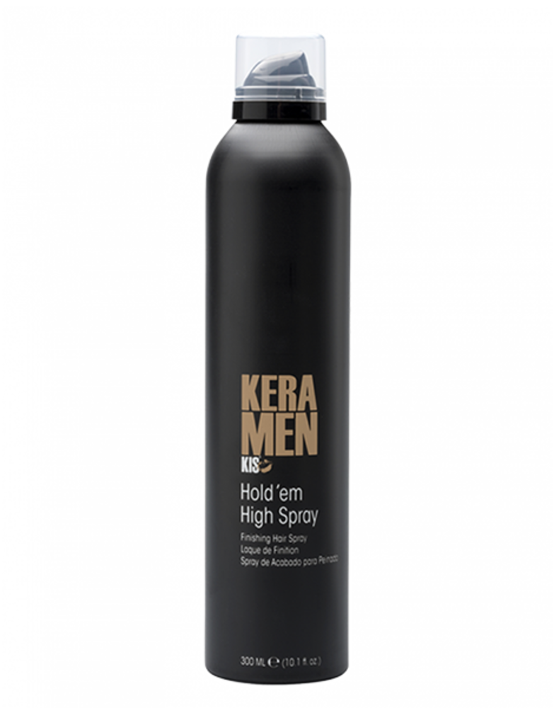 KIS KeraMen Hold'em High Spray Finishing Hairspray - 250ml