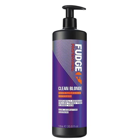 Fudge Clean Blonde Violet Toning Shampoo