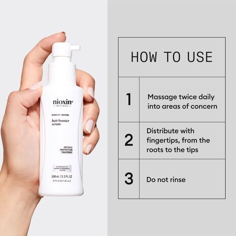 Nioxin Hair Booster Serum - 100ml