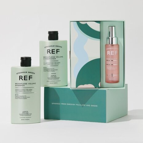 REF Stockholm Gift Box Weightless Volume - 285+245+80ml