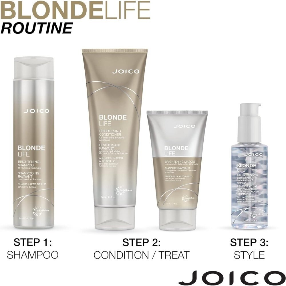 Joico Blonde Life Brilliant Glow Oil - 100ml