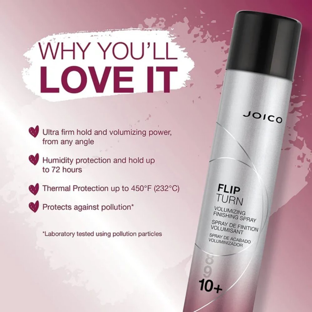 Joico S&F Flip Turn Volumizing Finishing Spray - 300ml