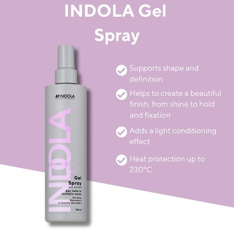 Indola Finish Gel Spray - 300ml