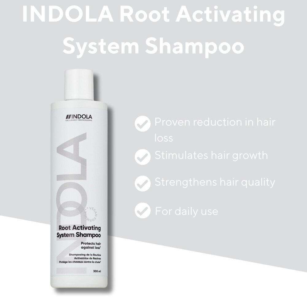 Indola Root Activating Shampoo - 300ml
