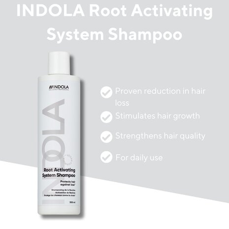 Indola Root Activating Shampoo - 300ml