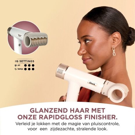 Shark SpeedStyle 3-in-1 Föhn en Styler - Silk