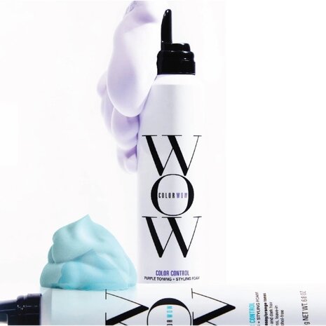 Color WoW Color Control Blue Toning & Styling Foam - 200ml