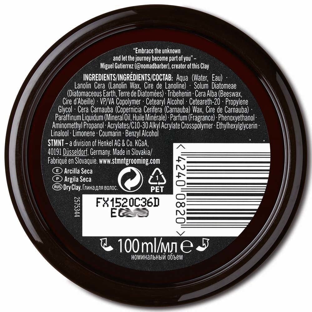 STMNT Grooming Dry Clay - 100ml