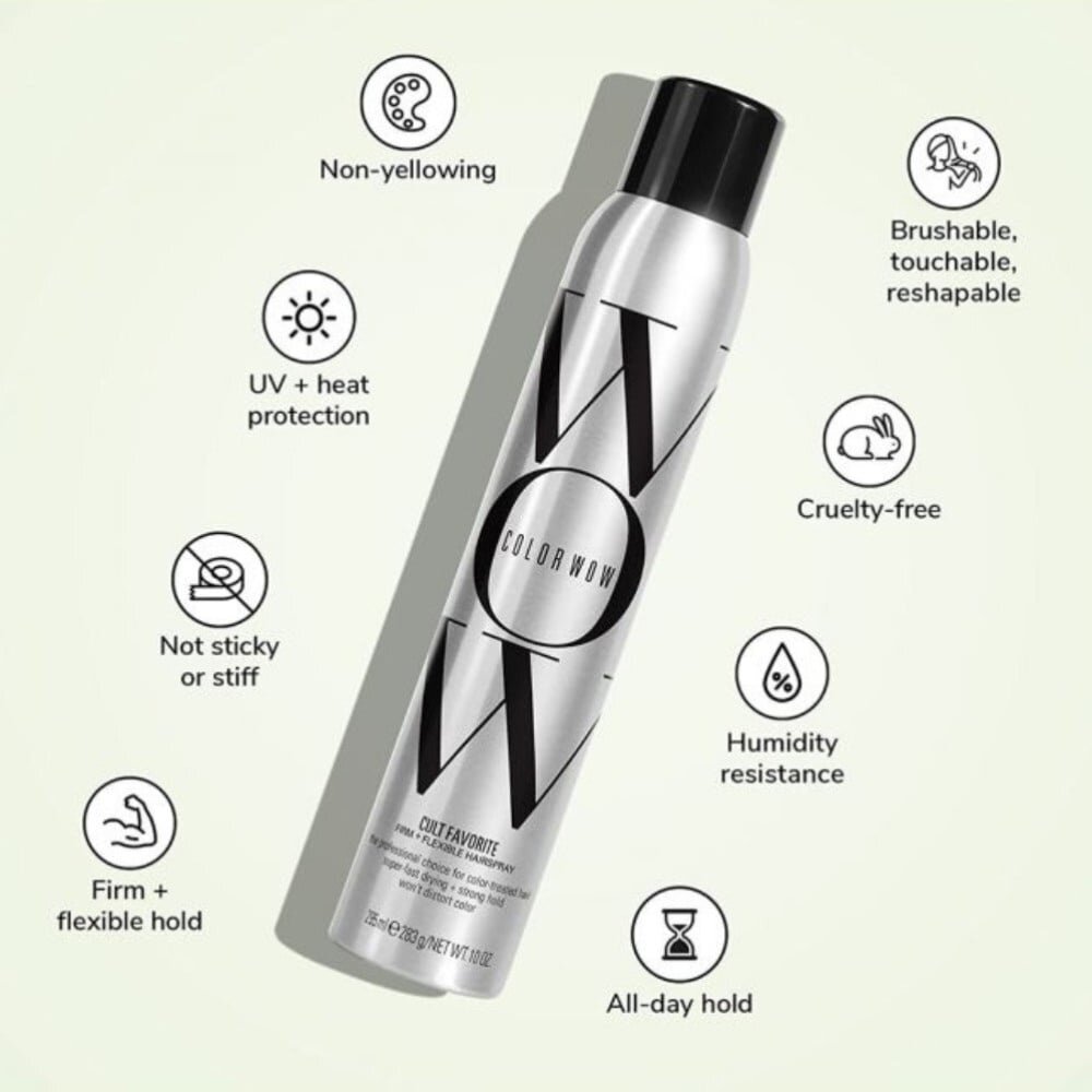 Color WoW Cult Favorite Firm + Flexible Hairspray - 295ml