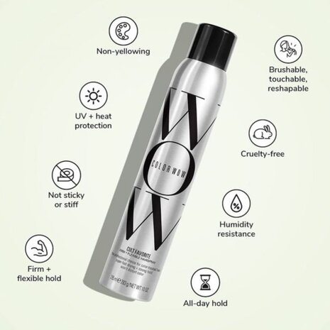 Color WoW Cult Favorite Firm + Flexible Hairspray - 295ml