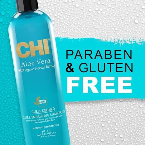 CHI Aloe Vera Curl Enhancing Shampoo