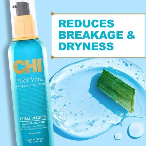 CHI Aloe Vera Curls Defined Oil - 89ml