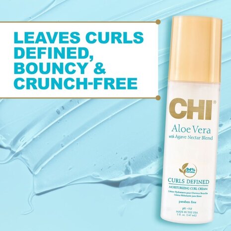 CHI Aloe Vera Moisturizing Curl Cream - 147ml