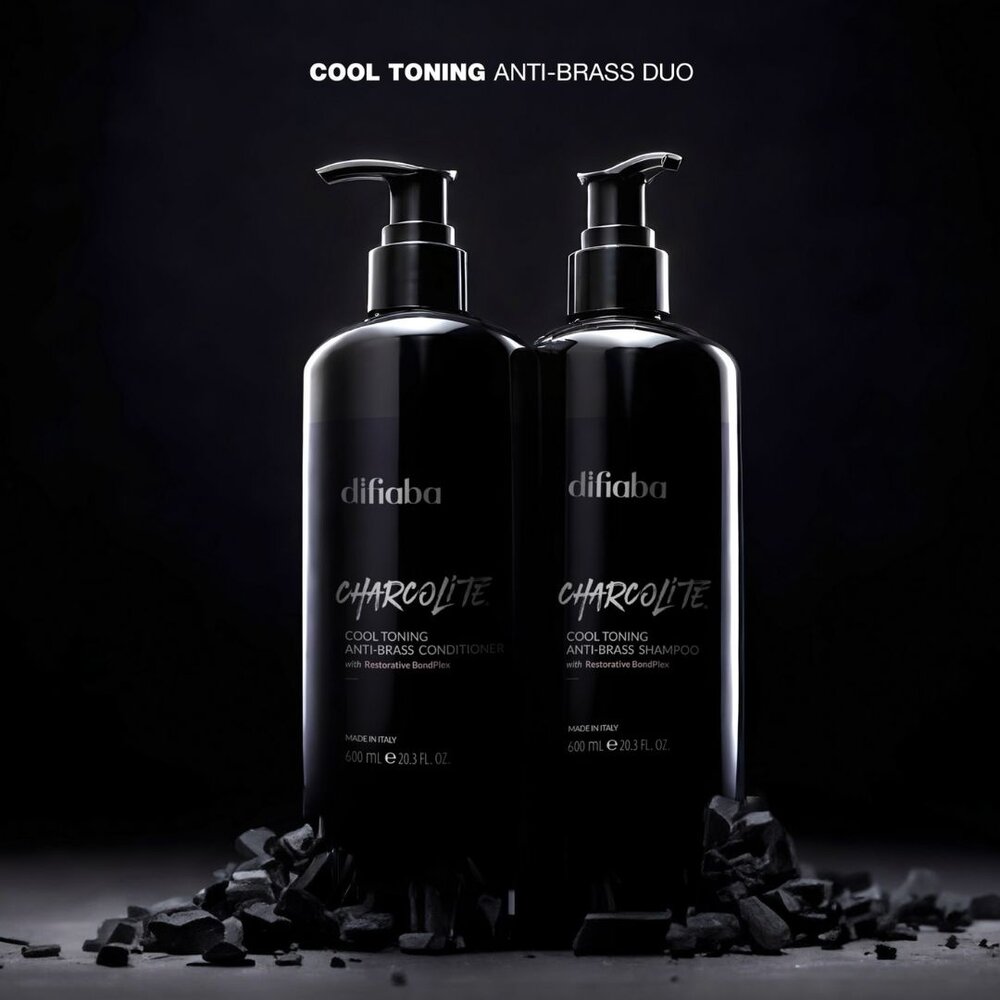 Difiaba Charcolite Cool Toning Anti-Brass Shampoo