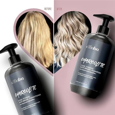 Difiaba Charcolite Cool Toning Anti-Brass Shampoo