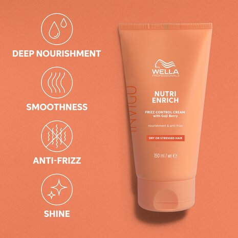 Wella Invigo Nutri-Enrich Frizz Control Leave-in Cream - 150ml