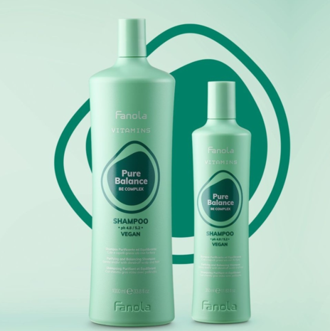 Fanola Vitamins Pure Balance Be Complex Shampoo