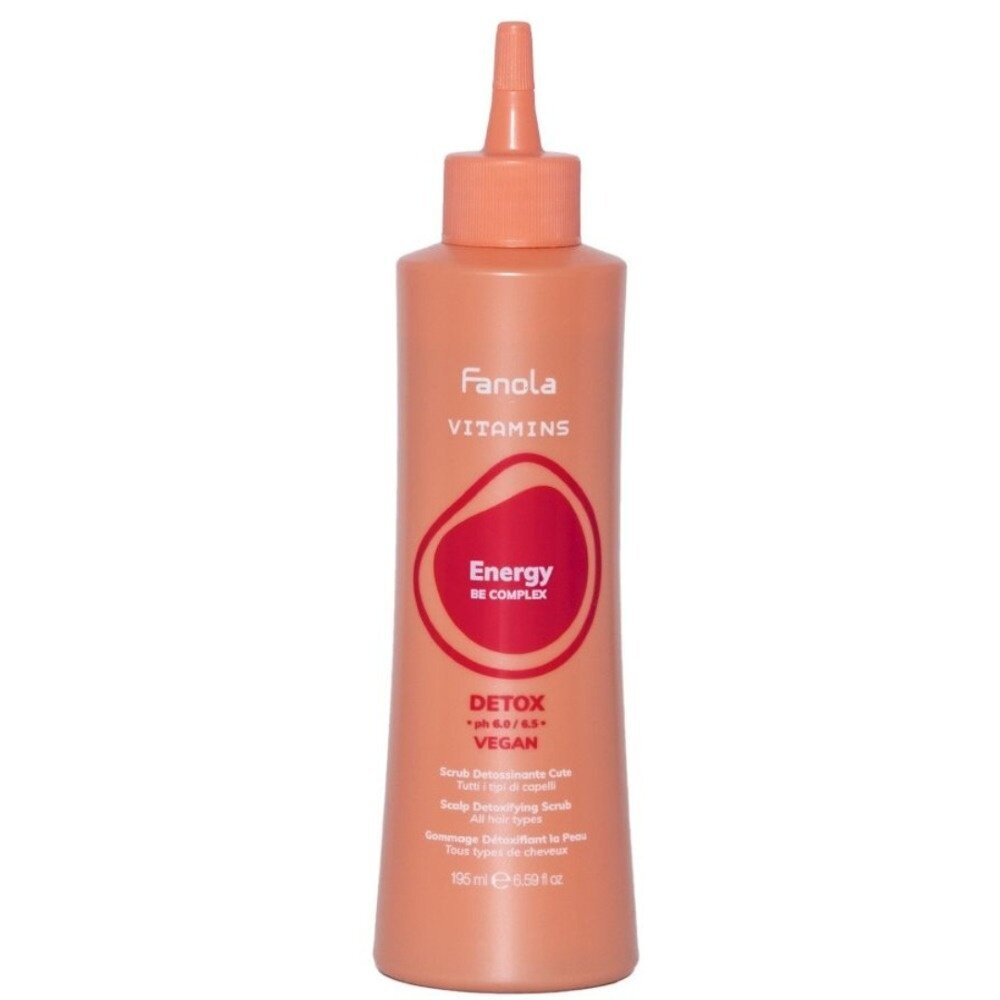 Fanola Vitamins Energy Detoxifying Scalp Scrub - 195ml