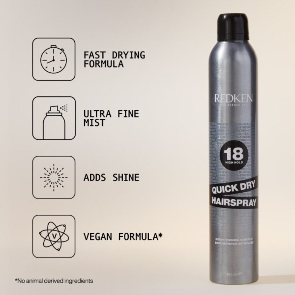 Redken Quick Dry 18 Instant Finishing Spray - 400ml