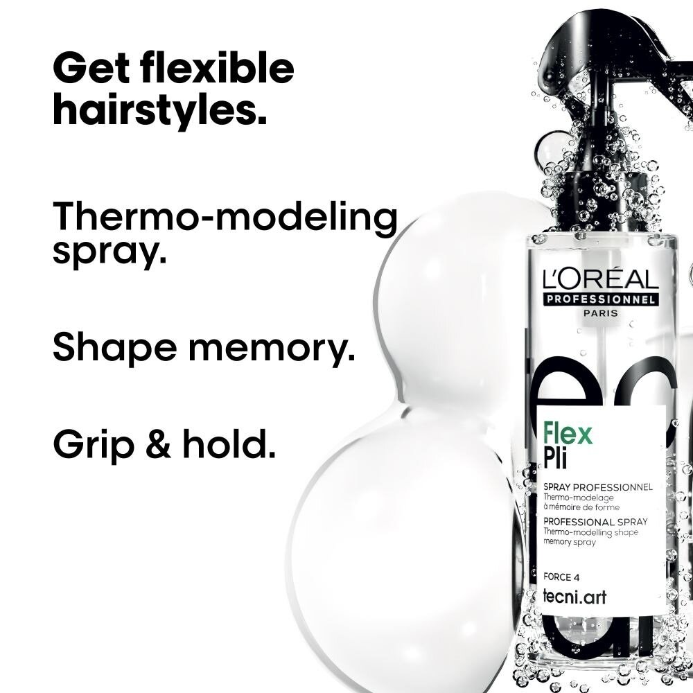 L'Oreal TecniArt Flex Pli Thermo Modelling Spray - 190ml