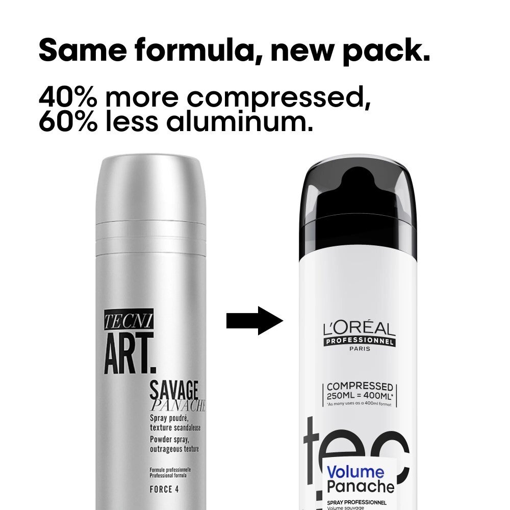 L'Oreal TecniArt Savage Panache Volume Spray - 250ml