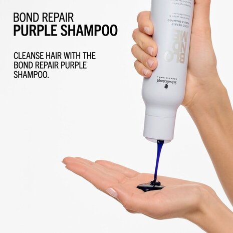 Schwarzkopf BlondMe Bond Repair Purple Shampoo Schwarzkopf BlondMe Bond Repair Purple Shampoo
