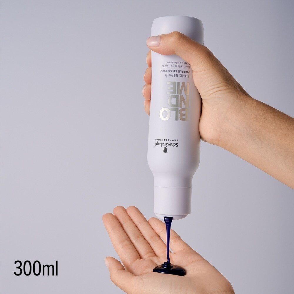 Schwarzkopf BlondMe Bond Repair Purple Shampoo Schwarzkopf BlondMe Bond Repair Purple Shampoo