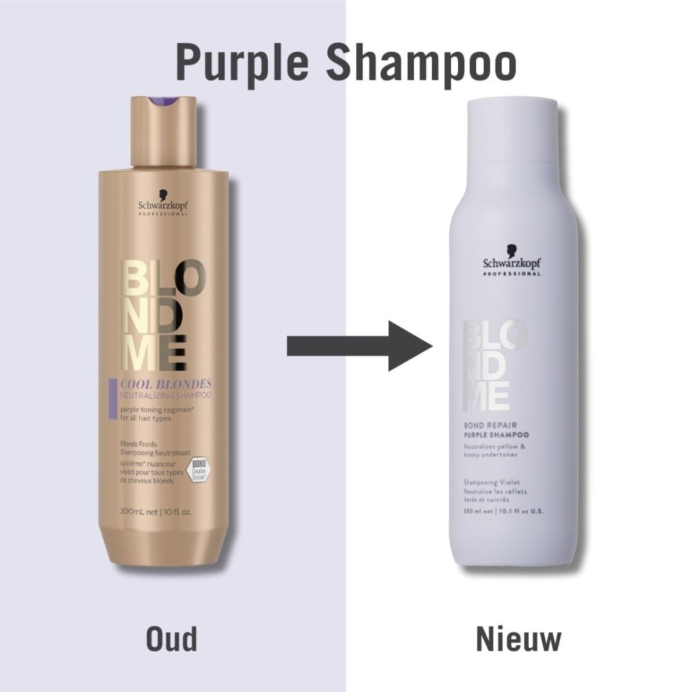 Schwarzkopf BlondMe Bond Repair Purple Shampoo Schwarzkopf BlondMe Bond Repair Purple Shampoo