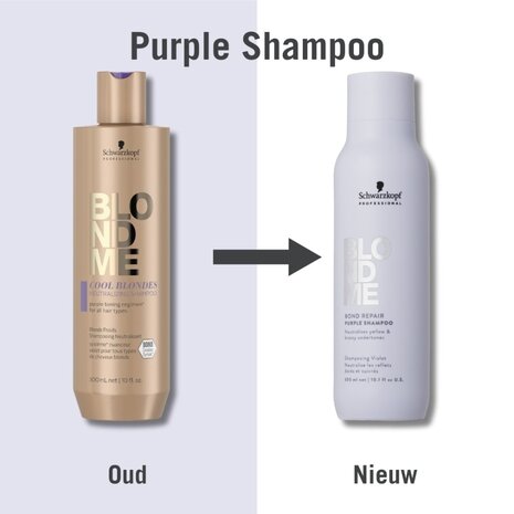 Schwarzkopf BlondMe Bond Repair Purple Shampoo Schwarzkopf BlondMe Bond Repair Purple Shampoo