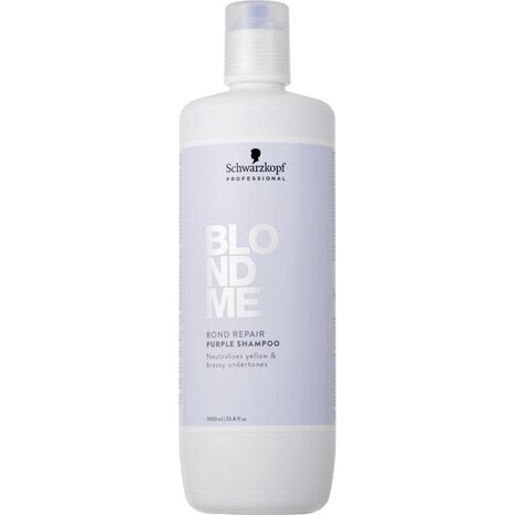 Schwarzkopf BlondMe Bond Repair Purple Shampoo Schwarzkopf BlondMe Bond Repair Purple Shampoo