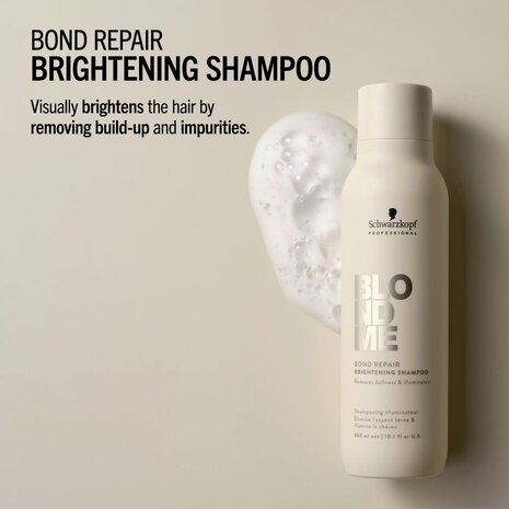 Schwarzkopf BlondMe Bond Repair Brightening Shampoo Schwarzkopf BlondMe Bond Repair Brightening Shampoo