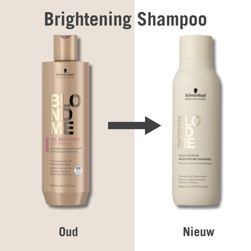 Schwarzkopf BlondMe Bond Repair Brightening Shampoo Schwarzkopf BlondMe Bond Repair Brightening Shampoo