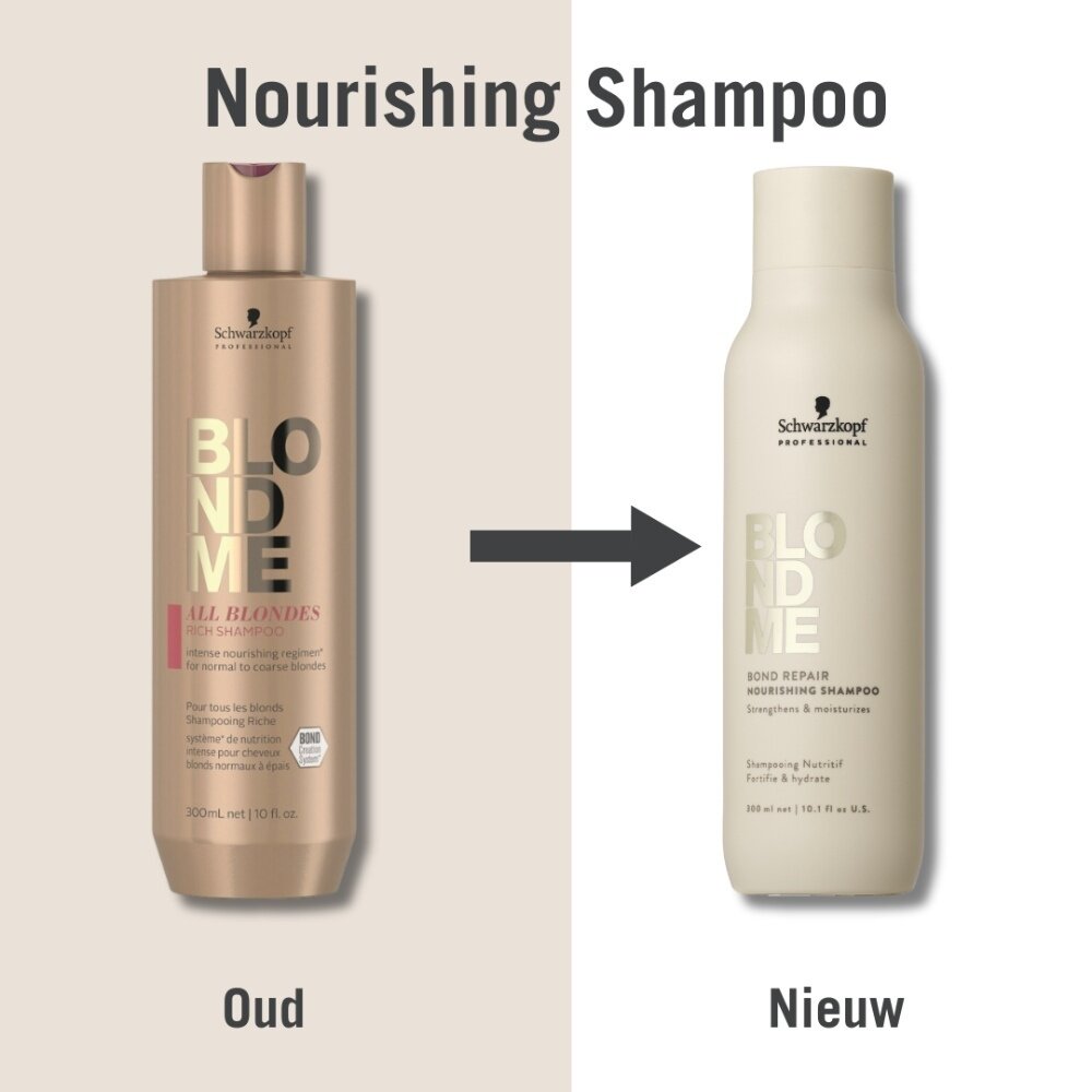 Schwarzkopf BlondMe Bond Repair Nourishing Shampoo Schwarzkopf BlondMe Bond Repair Nourishing Shampoo