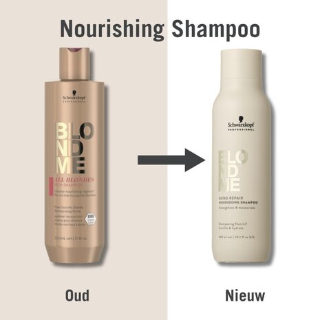 Schwarzkopf BlondMe Bond Repair Nourishing Shampoo Schwarzkopf BlondMe Bond Repair Nourishing Shampoo