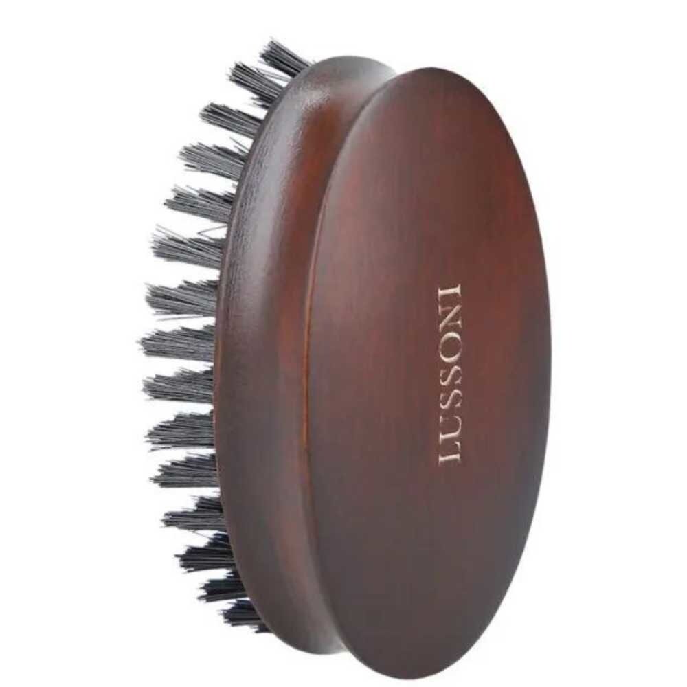Lussoni Wooden Beard Brush Vegan Bristles